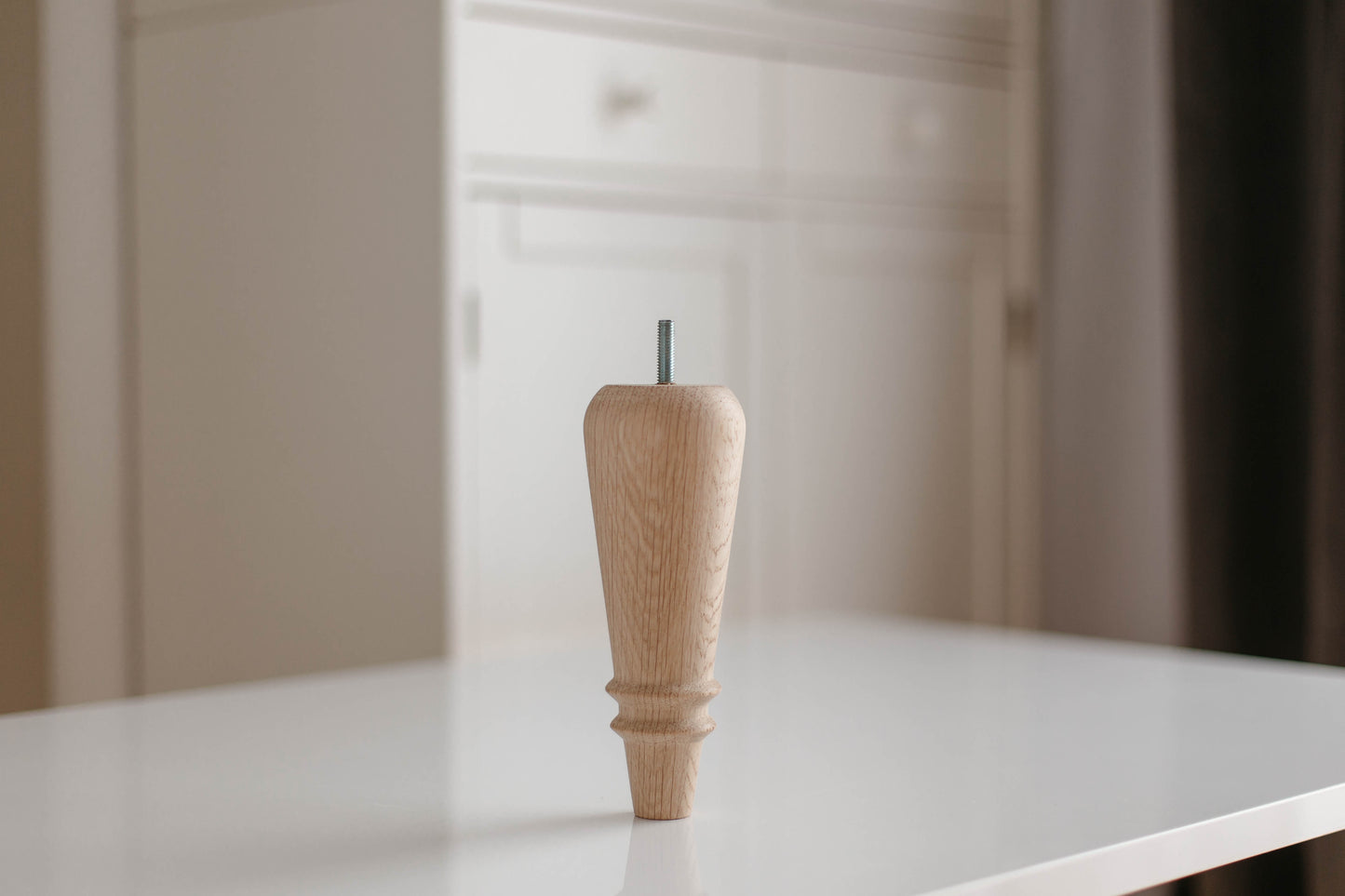 Classic Wooden Furniture Feet – Handmade Support Legs, H180 mm