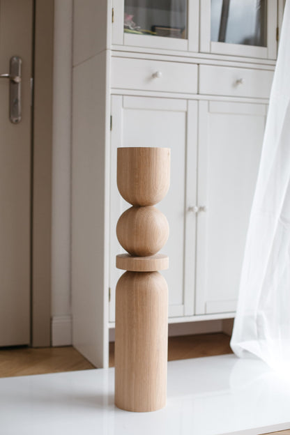 Table & Bar Wooden Furniture Leg, H690 mm