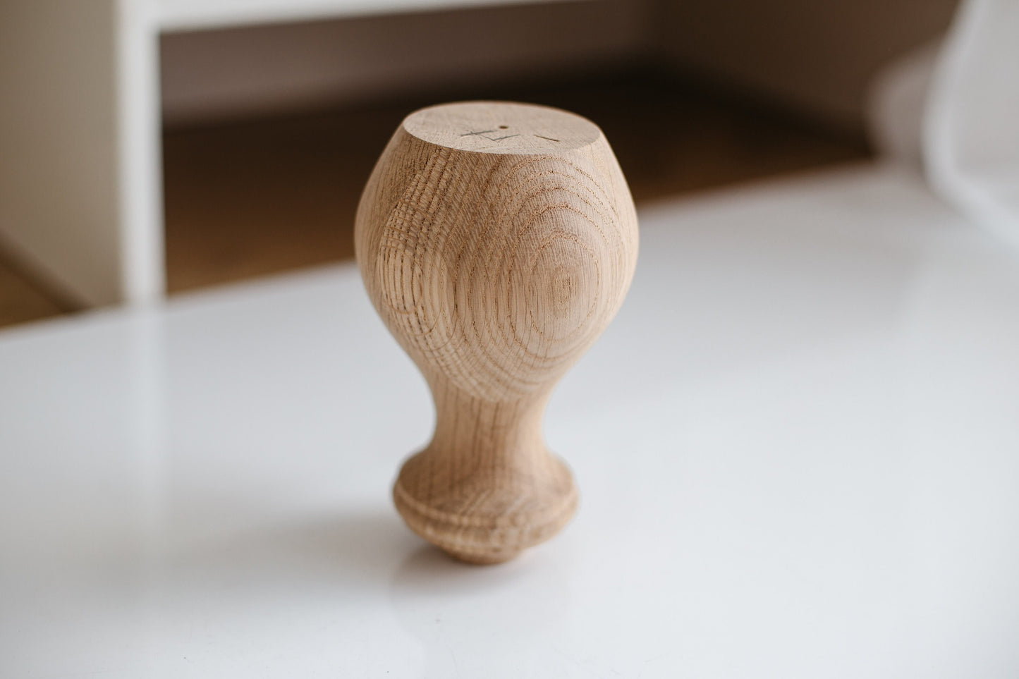 Wooden Furniture Feet – Sofa & Cabinet Legs, Lathe-Turned Design, H150 mm