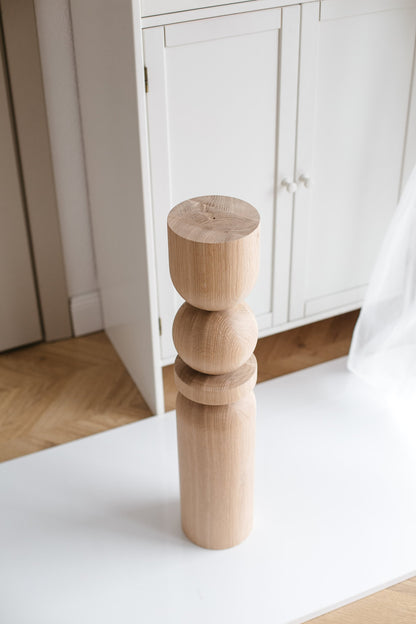 Table & Bar Wooden Furniture Leg, H690 mm