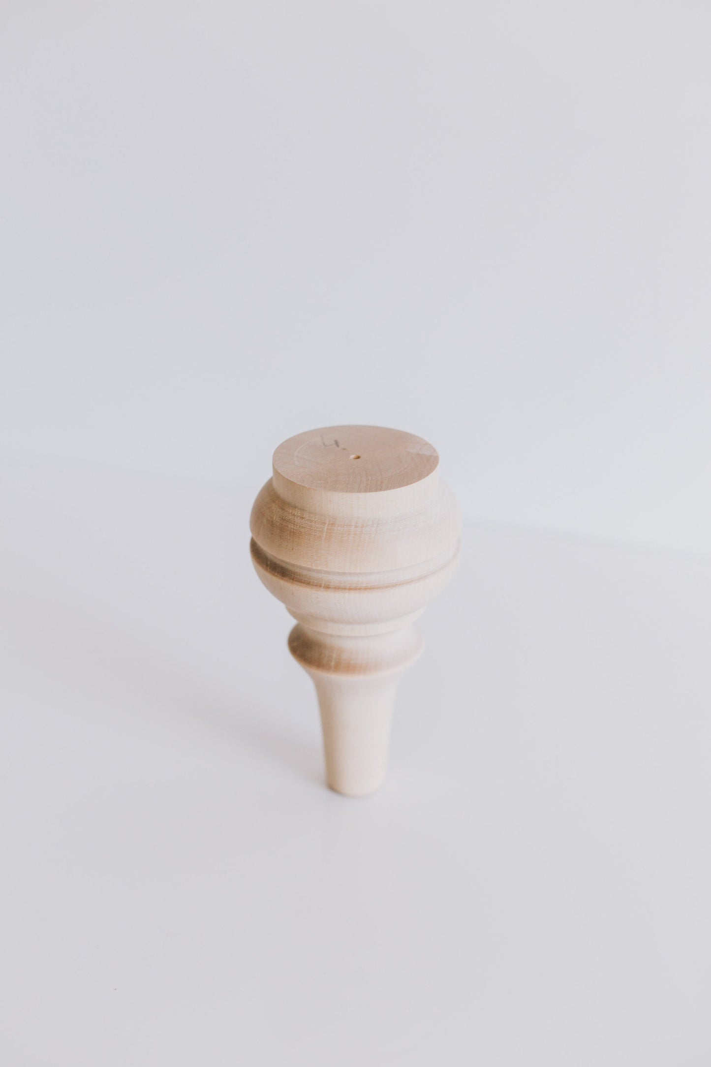 Scandinavian Style Wooden Furniture Feet – Tapered Design, H155 mm