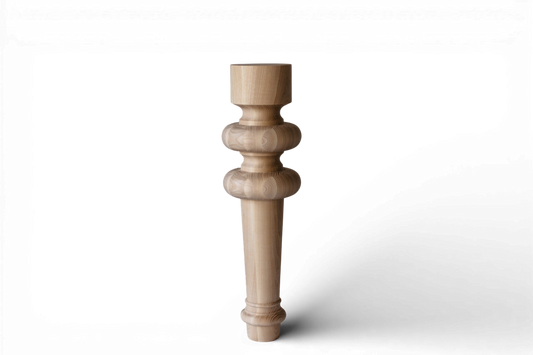 Wooden Table Furniture Leg – Handmade Support Leg, H710 mm