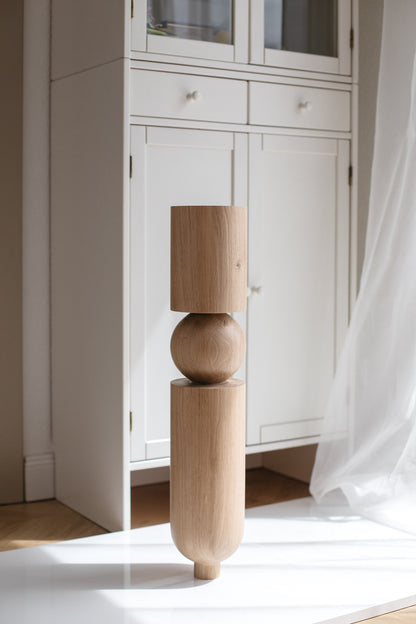 Large Wooden Table & Bar Legs – Handmade Furniture Legs, Set of 4, H690 mm