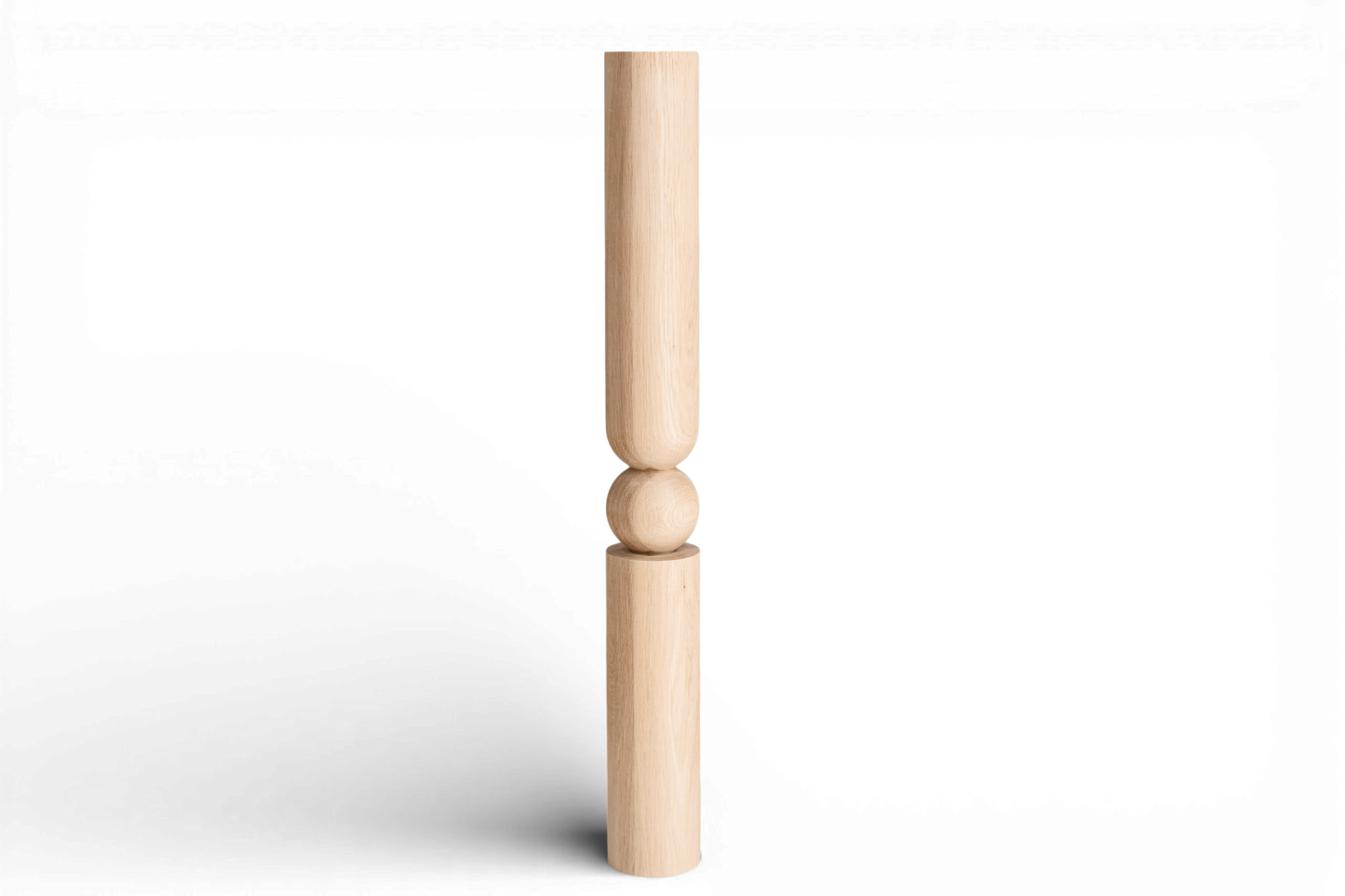 Wooden Table & Bar Leg – Handmade Furniture Support, H890 mm
