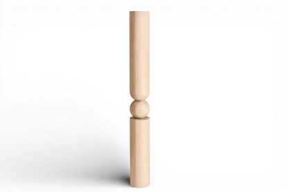 Wooden Table & Bar Leg – Handmade Furniture Support, H890 mm