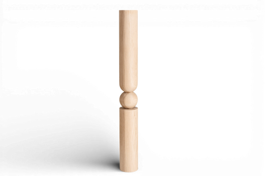 Wooden Table & Bar Leg – Handmade Furniture Support, H890 mm