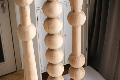 Wooden Table & Bar Legs – Handmade Furniture Legs, Set of 3, H1100 mm