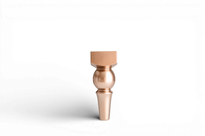 Birch Wooden Furniture Leg – Bronze Gloss Finish (VBG), H180 mm