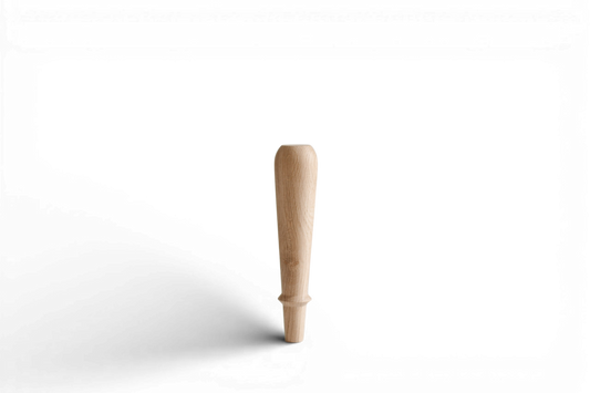 Wooden Furniture Legs – Classic Design, Handmade, H225 mm