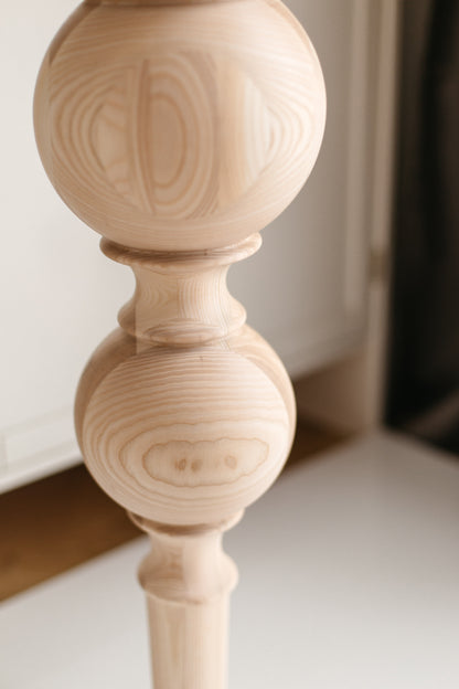 Wooden Breakfast Bar & Table Support Leg – Handmade Furniture Base, H890 mm