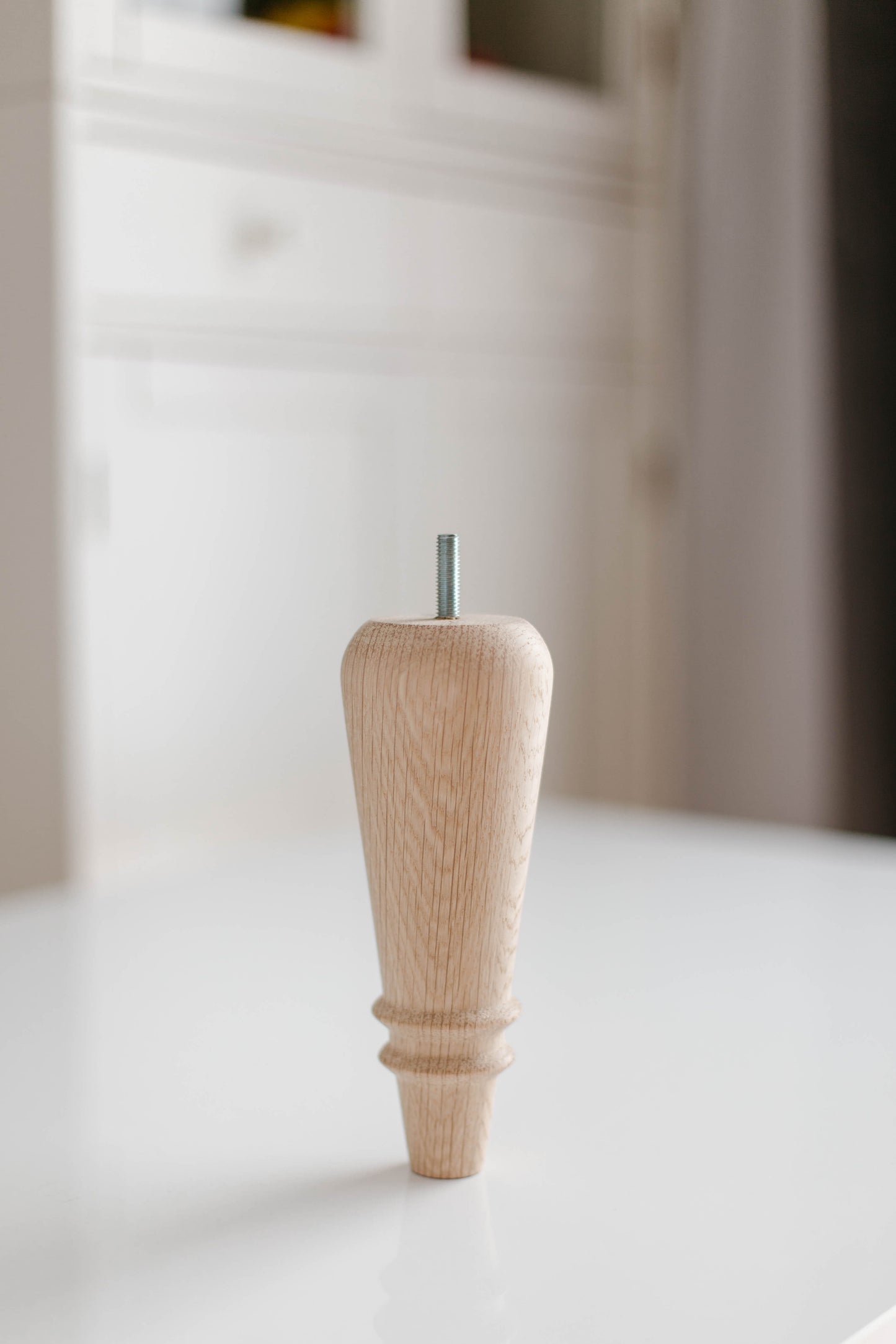 Classic Wooden Furniture Feet – Handmade Support Legs, H180 mm
