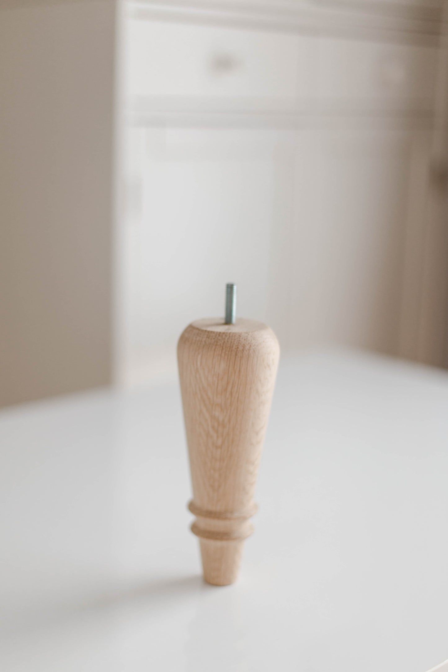 Classic Wooden Furniture Feet – Handmade Support Legs, H180 mm