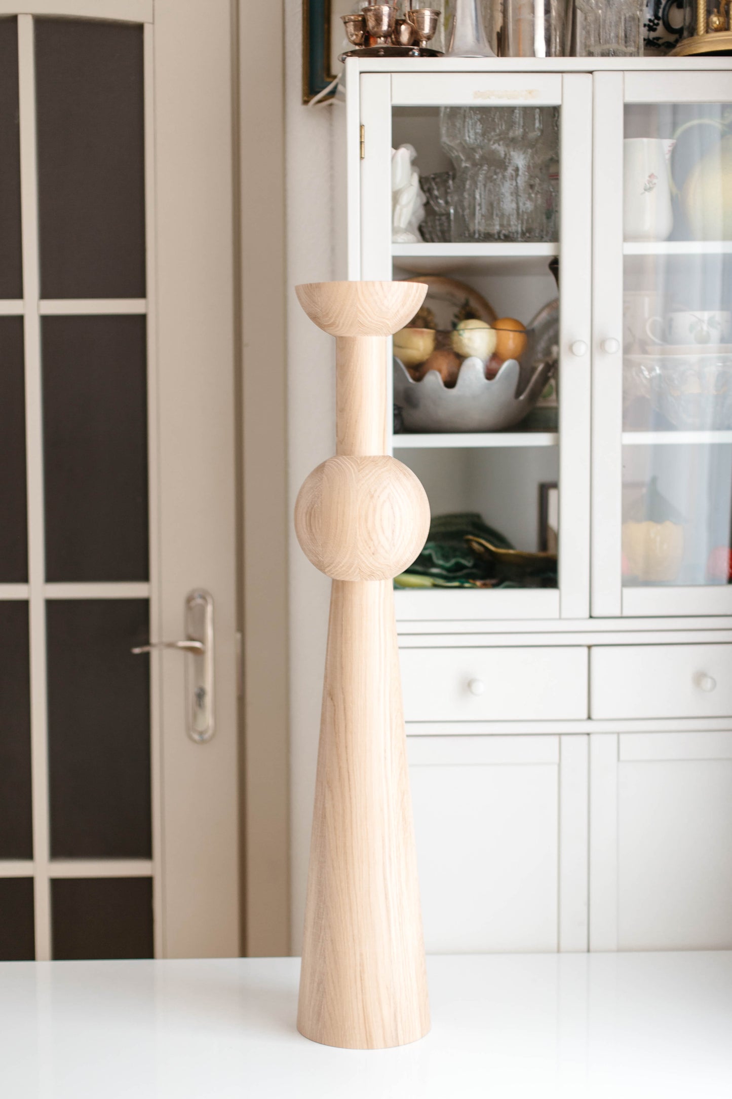 Wooden Table & Bar Leg – Handmade Furniture Support, H880 mm