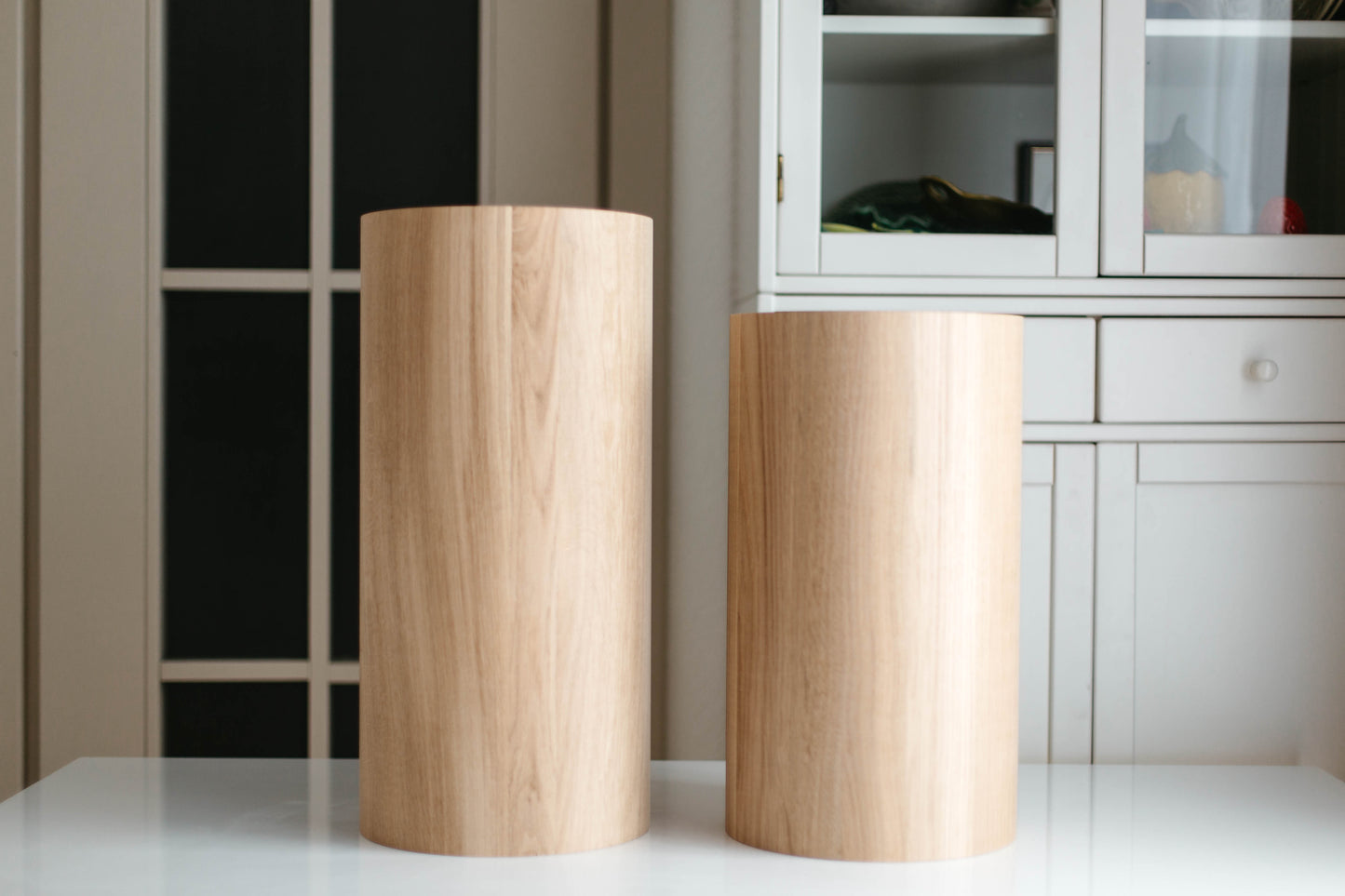 Coffe Table or Side Table Round Wooden Furniture Leg, H500 mm