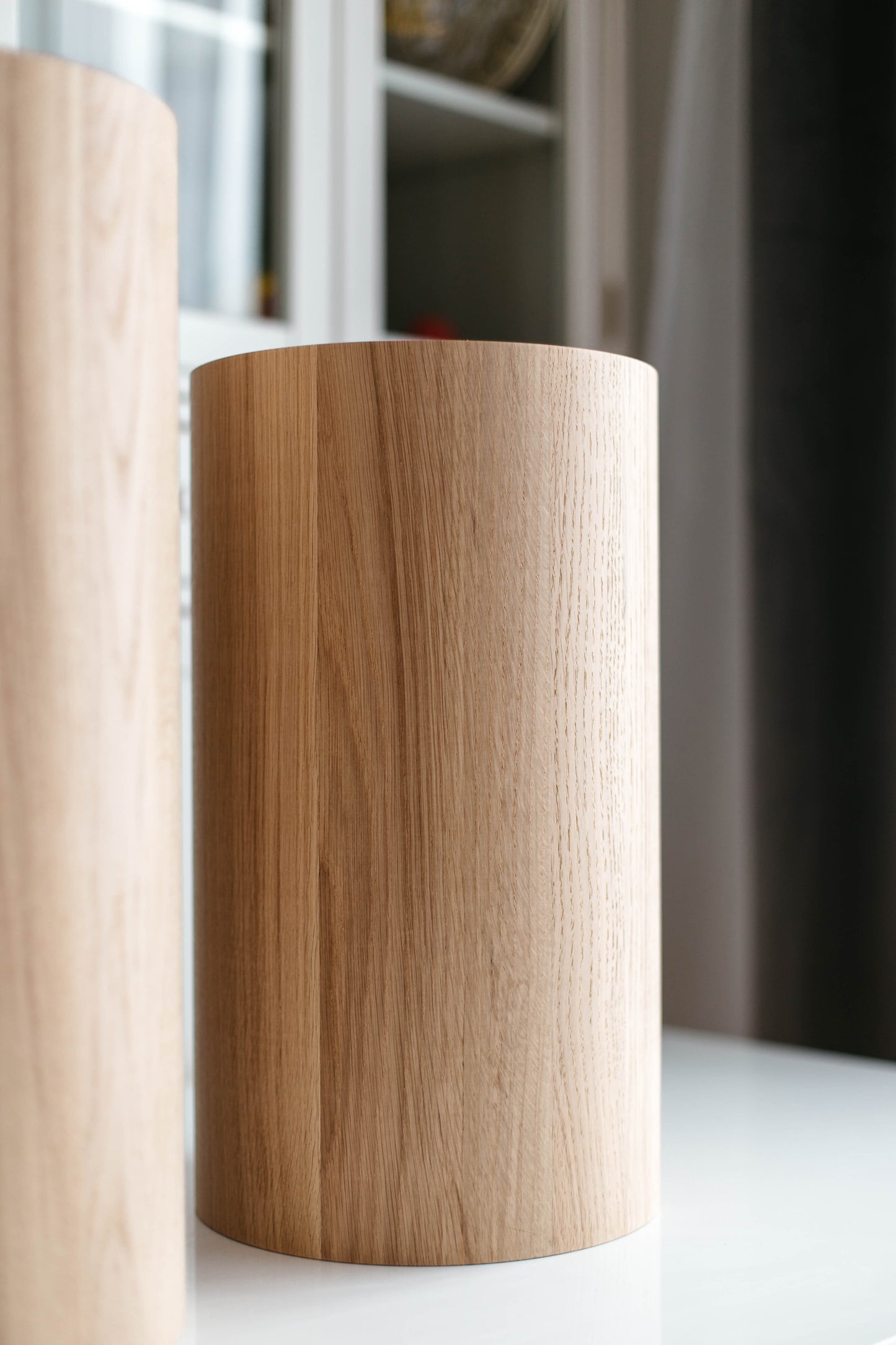 Coffe Table or Side Table Round Wooden Furniture Leg, H500 mm