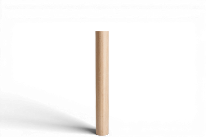 Round Wooden Furniture Leg – Straight Table & Bar Leg, H730 mm