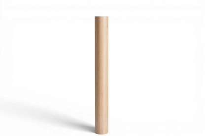 Round Wooden Furniture Leg – Straight Table & Bar Leg, H860 mm