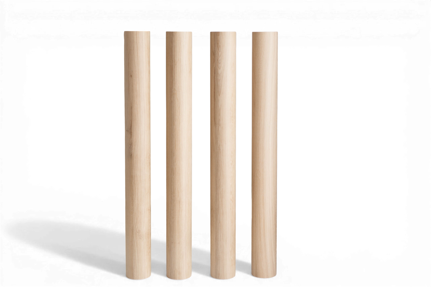Solid Wood Furniture Legs – Handmade Straight Table Legs, Set of 4, H900 mm