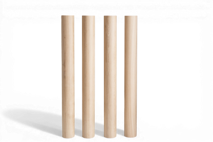 Solid Wood Furniture Legs – Handmade Straight Table Legs, Set of 4, H900 mm