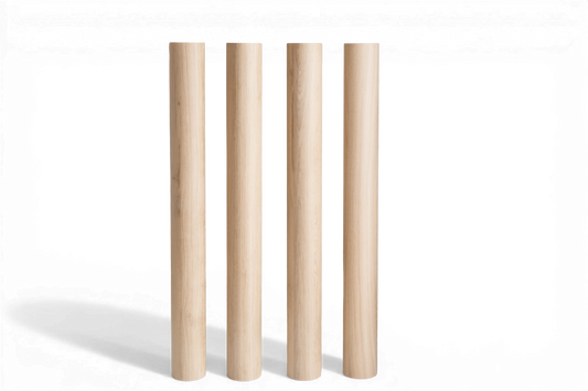Solid Wood Furniture Legs – Handmade Straight Table Legs, Set of 4, H900 mm