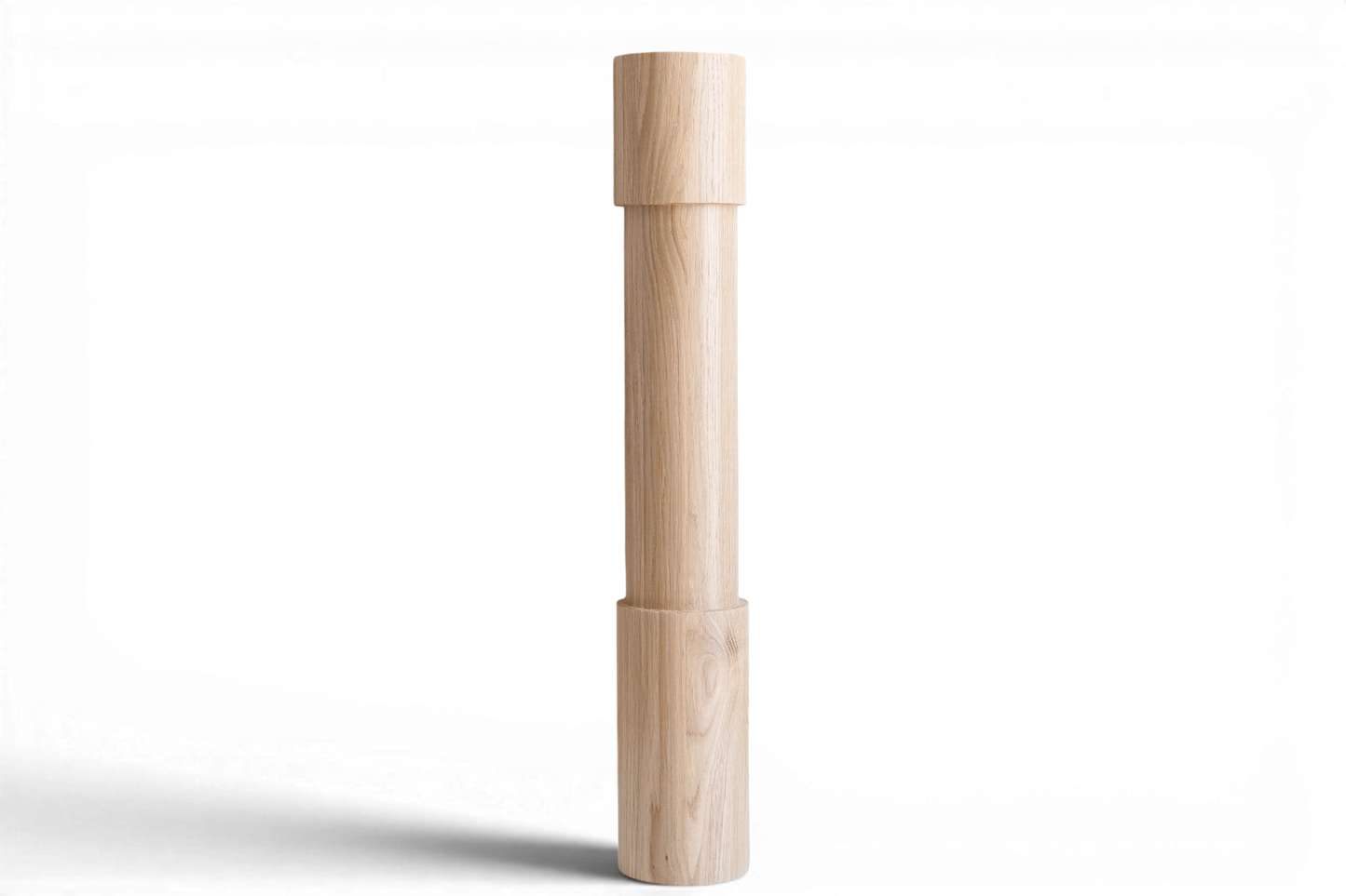 Wooden Table & Bar Leg – Lathe - Turned Design, H775 mm