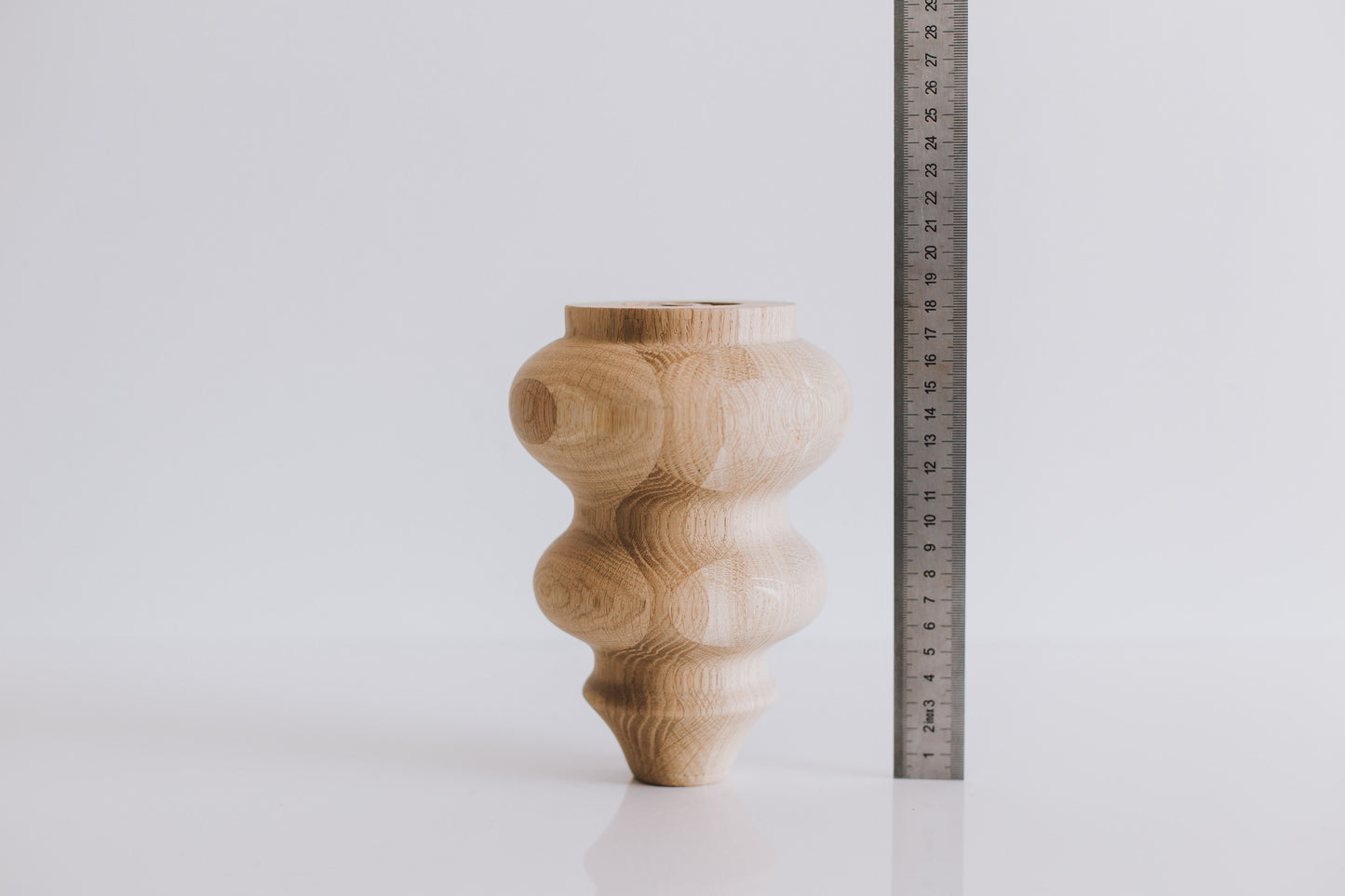 Wooden Furniture Legs – Classic Design, Handmade, H185 mm