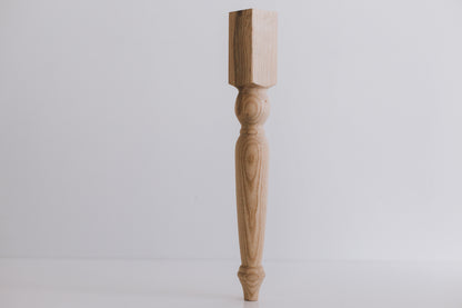 Wooden Furniture Legs – Classic Style, Handmade, H350 mm
