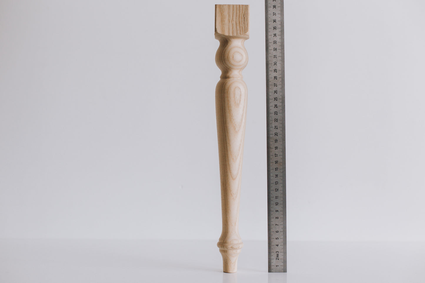 Wooden Furniture Legs – Classic Style, Handmade, H385 mm