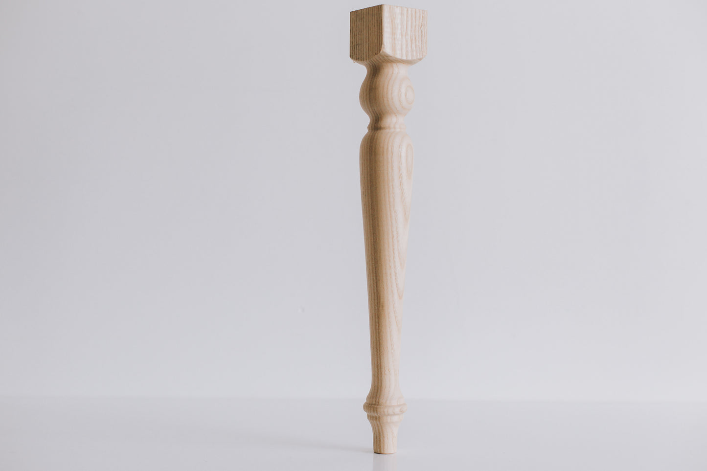 Wooden Furniture Legs – Classic Style, Handmade, H385 mm