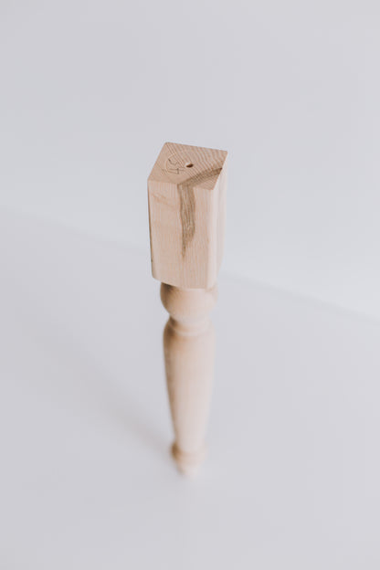 Wooden Furniture Legs – Classic Style, Handmade, H350 mm