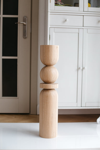 Table & Bar Wooden Furniture Leg, H690 mm